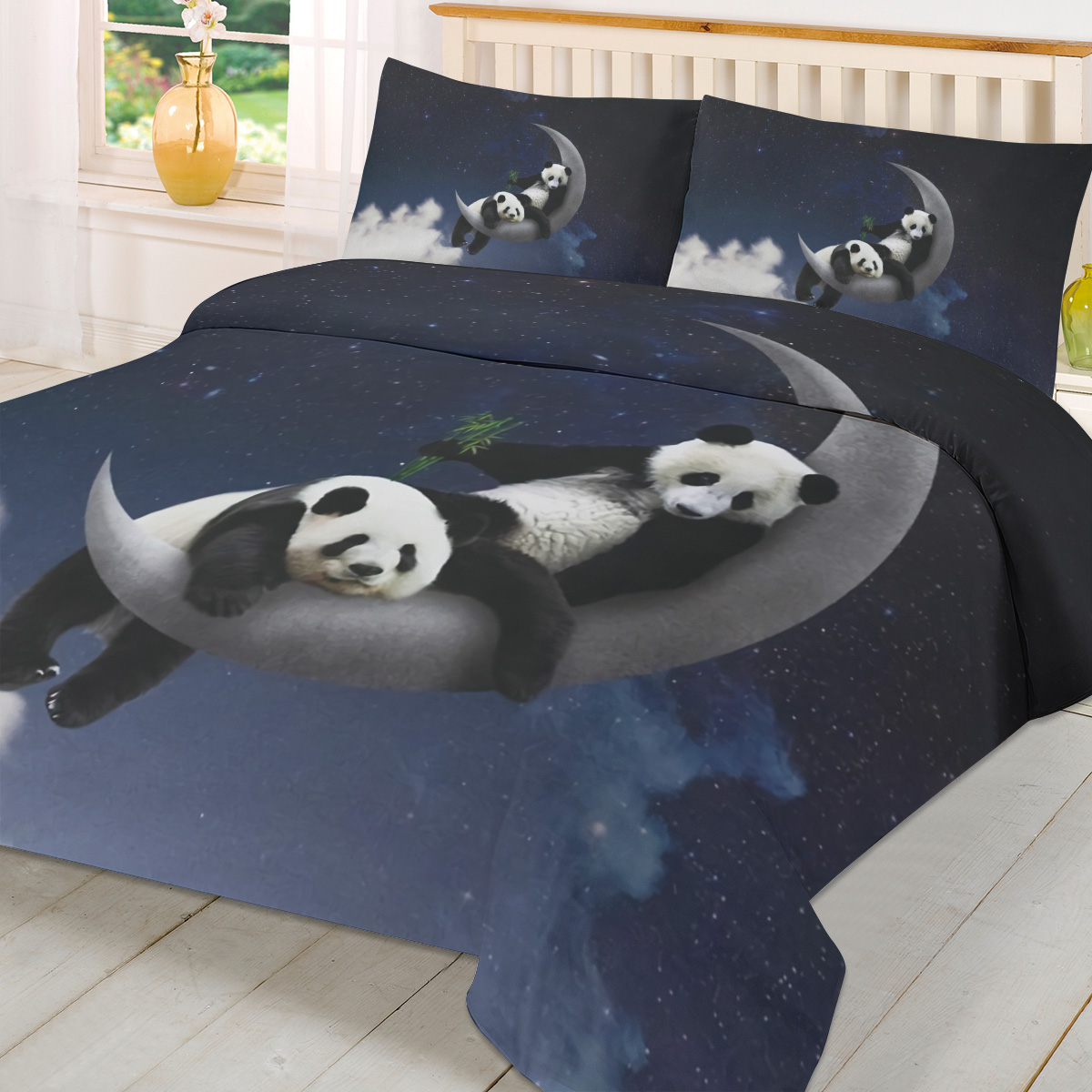 Moon Night Sky Panda Bamboo St – обзор и цена Custom Night Sky