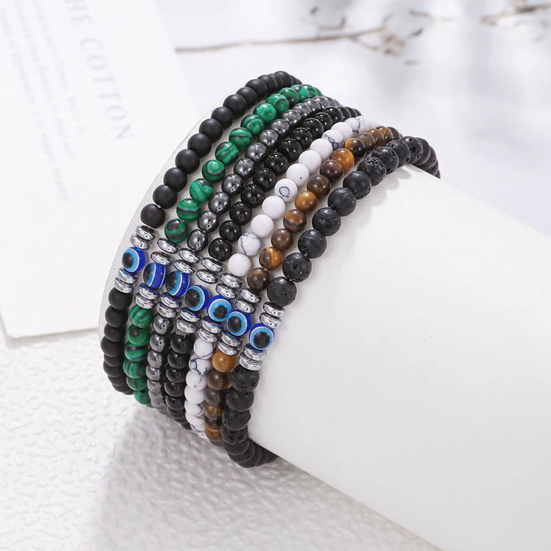 Trendy 4mm Obsidian Hematite N – обзор и цена Coordinates Bracelet