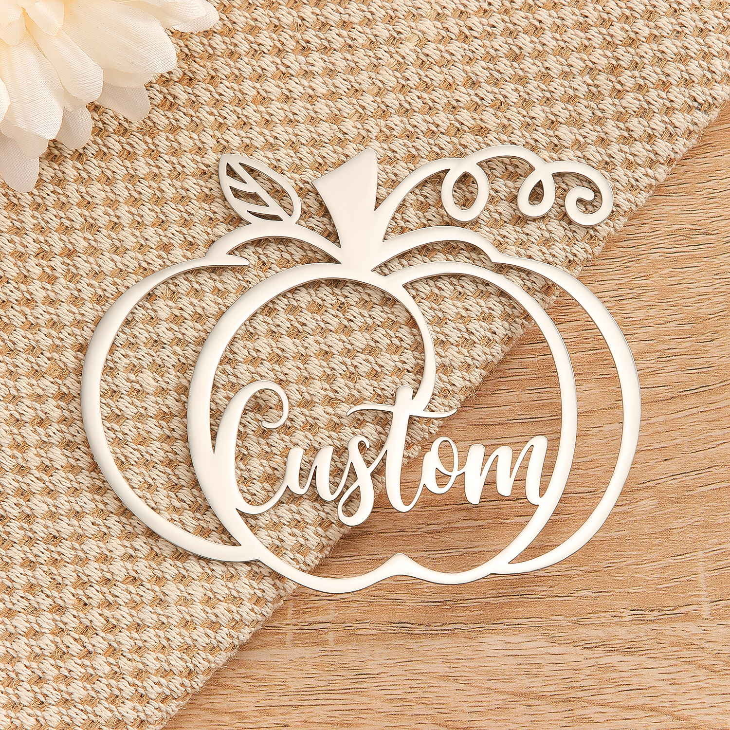 QIMING Pumpkin Custom Name Pen – обзор и цена Name Necklace Custom