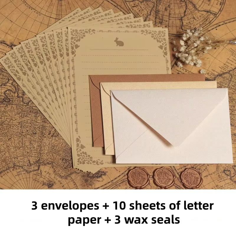 16Pcs Luxury Linen Texture Sta – обзор и цена Wax Seal Letter Kit
