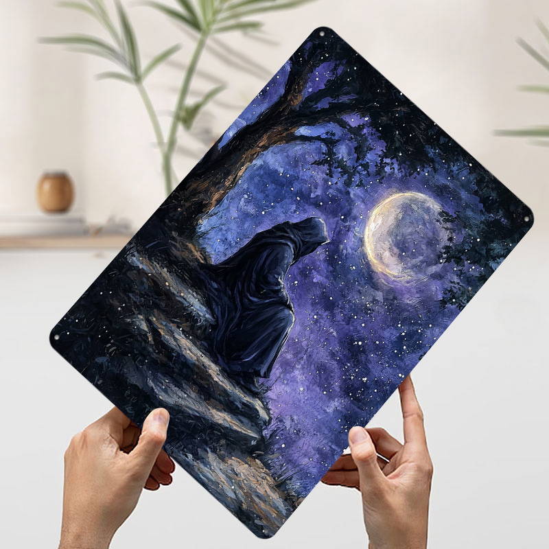 Night Sky Watcher Tin Plaque P – обзор и цена Custom Night Sky