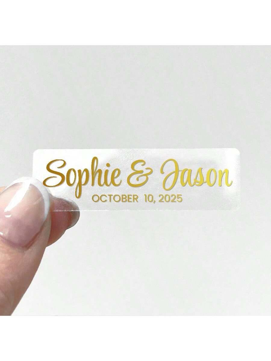 Custom Aluminum Foil Transpare – обзор и цена Personalised Candle Label