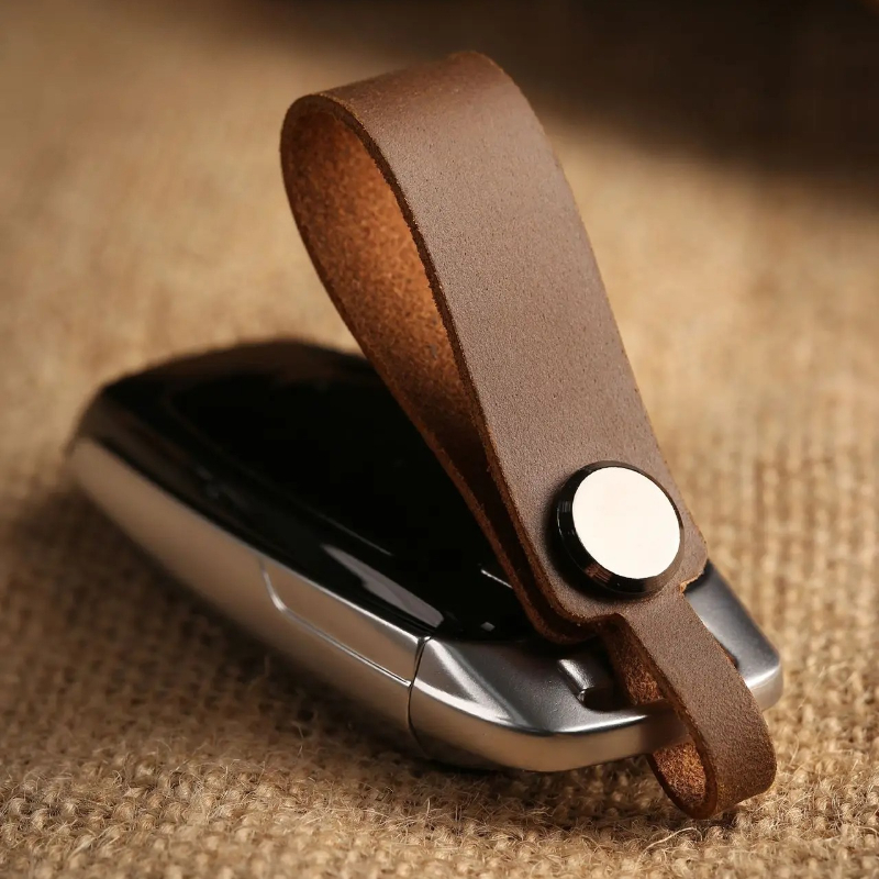 Custom LOGO Genuine Leather Ke – обзор и цена Initial Ring Custom