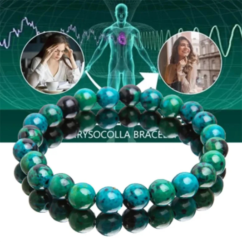 Chrysocolla Malachite Bracelet – обзор и цена Coordinates Bracelet