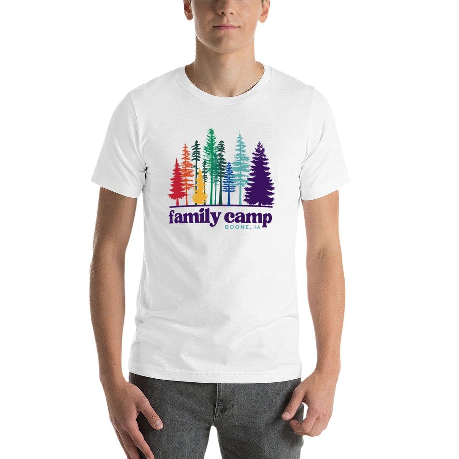 Family Camp Rainbow Trees T-Sh – обзор и цена Family Tree Print