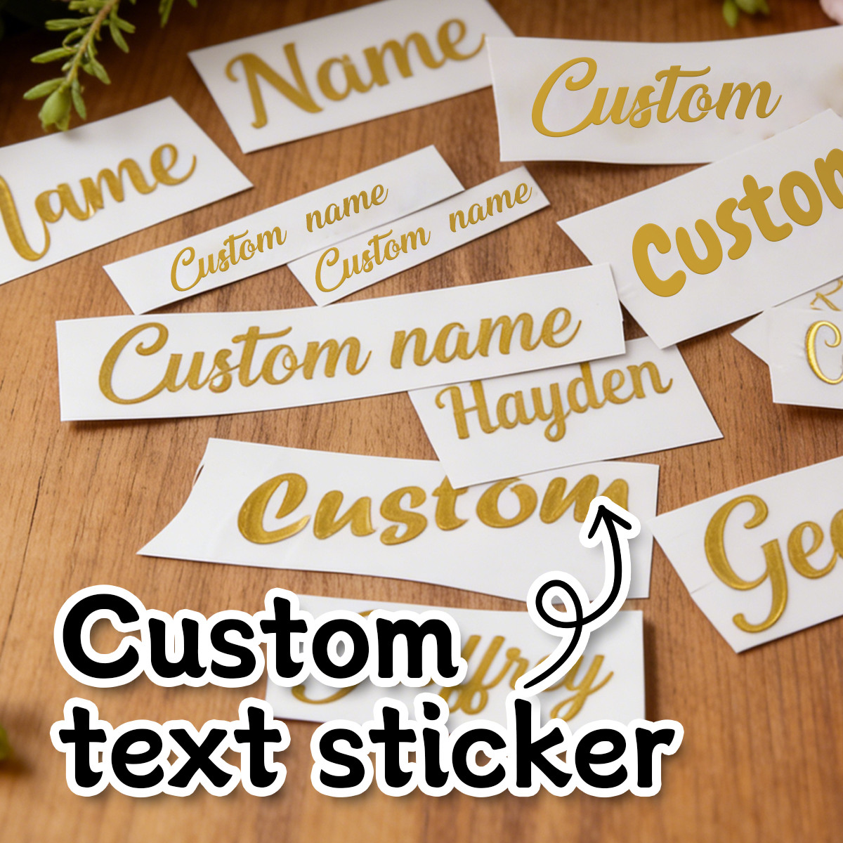 Custom Name Stickers, Custom G – обзор и цена Personalised Candle Label