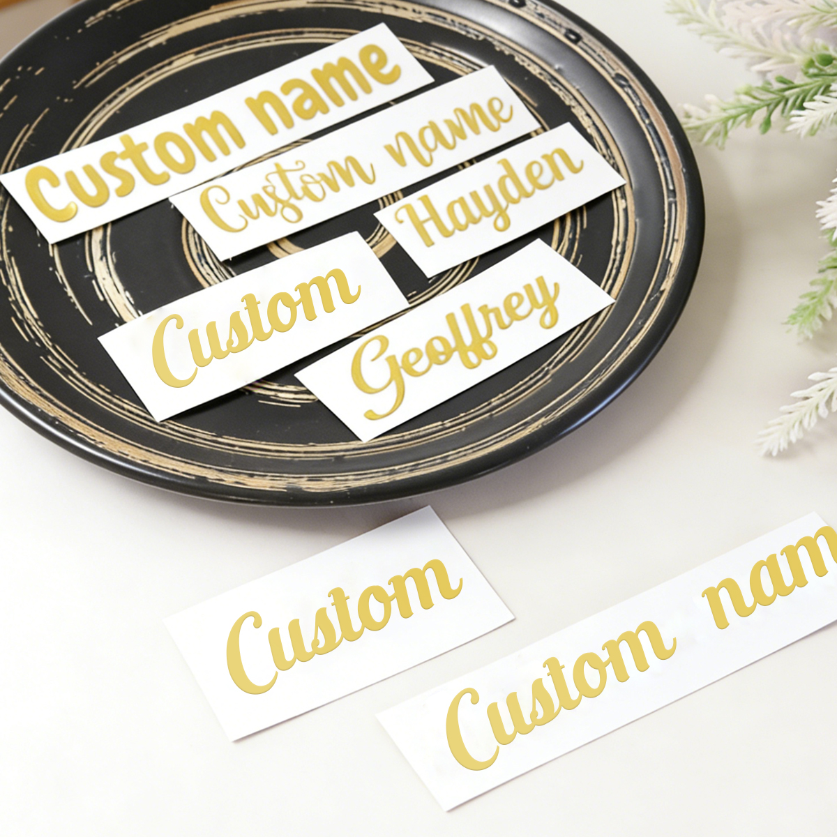 Custom Name Stickers, Custom G – обзор и цена Personalised Candle Label