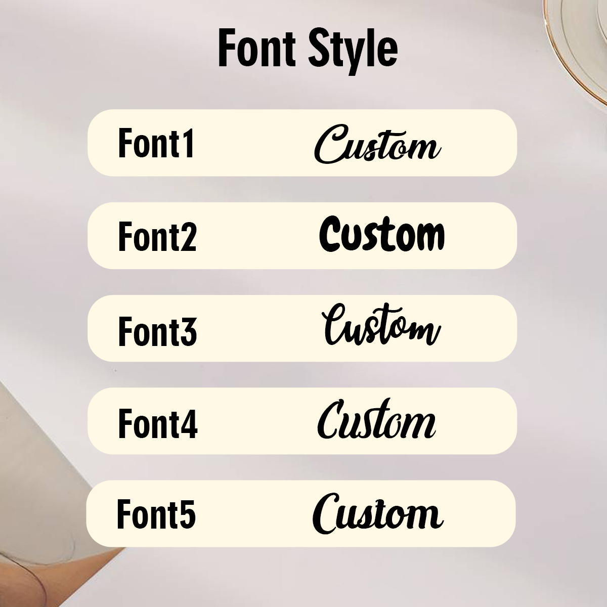 Custom Name Stickers, Custom G – обзор и цена Personalised Candle Label