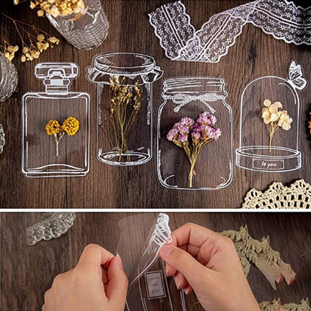 30Pcs Transparent Dried Flower – обзор и цена Dried Flower Bookmark