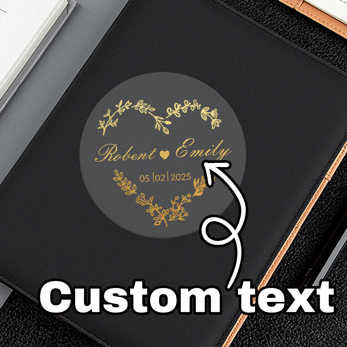 Custom Gold Foil Wedding Stick – обзор и цена Personalised Candle Label