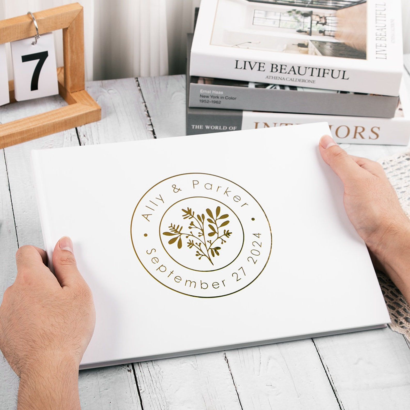 Custom Wedding Guestbook Perso – обзор и цена Custom Photo Book